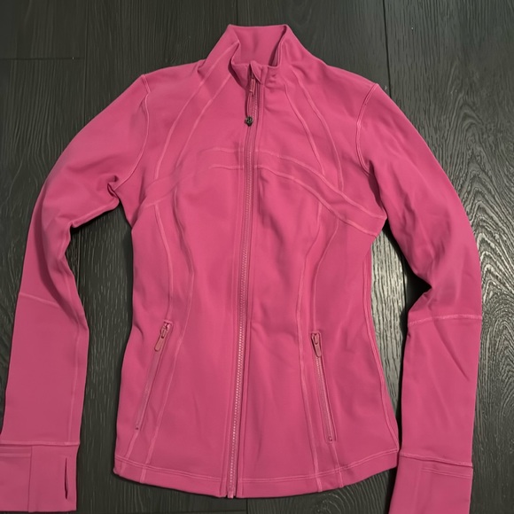 lululemon athletica Jackets & Blazers - Lululemon Rosie pink definer jacket size 6